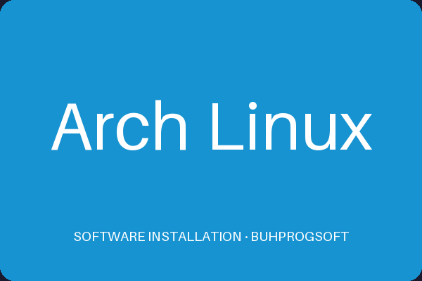 Arch Linux | BUHPROGSOFT