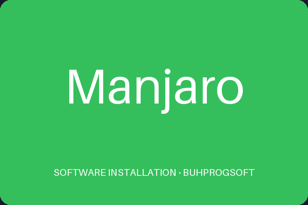 Manjaro | BUHPROGSOFT