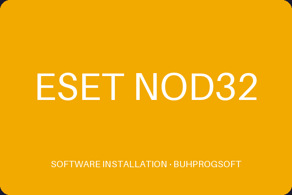 ESET NOD32 | BUHPROGSOFT