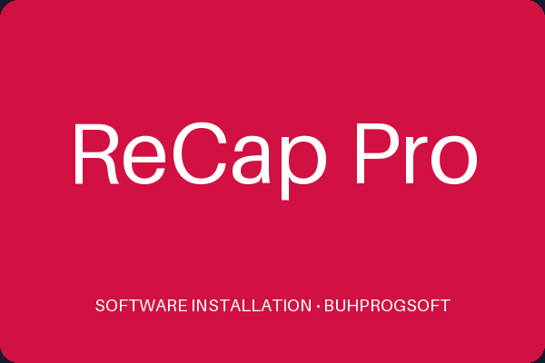 ReCap Pro | BUHPROGSOFT