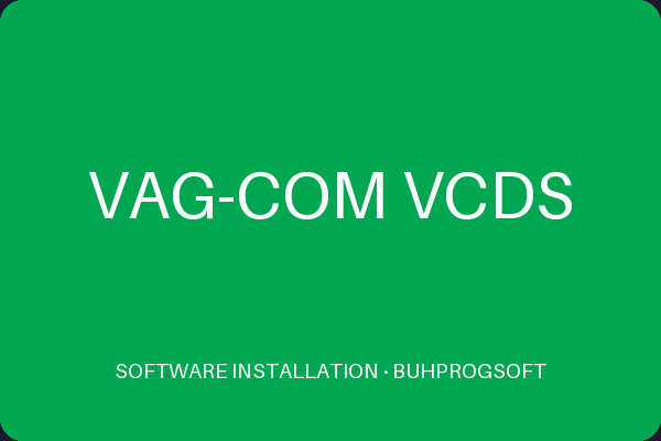 VAG-COM VCDS | BUHPROGSOFT